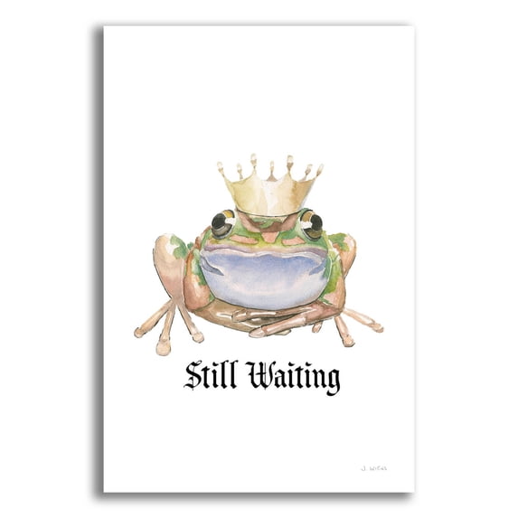 Epic Art 'Still Waiting' by James Wiens, Acrylic Glass Wall Art, 12"x16"
