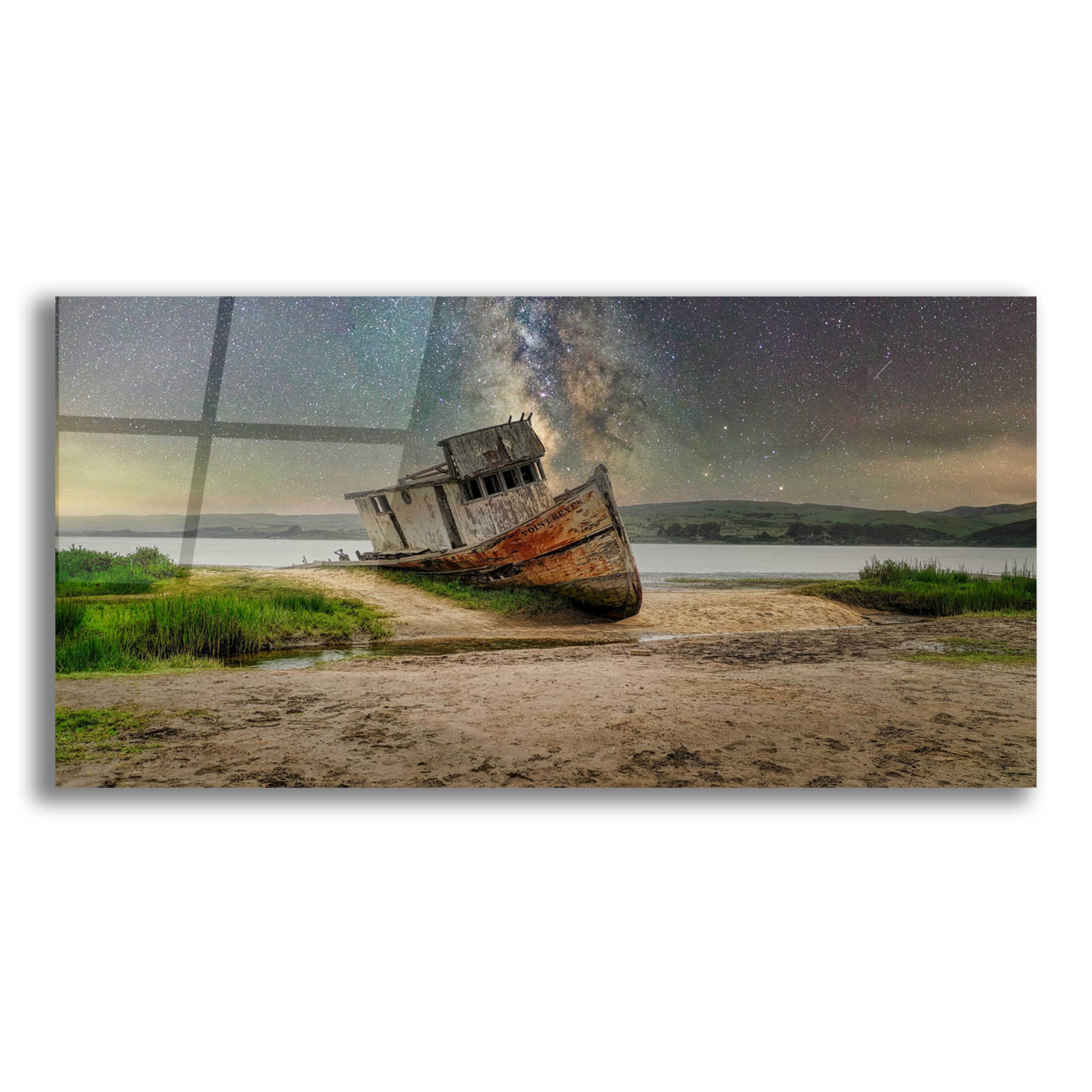 Epic Art 'Stranded' by Epic Portfolio Acrylic Glass Wall Art, 24