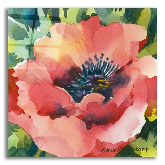 Epic Art 'Stunner' by Annelein Beukenkamp Acrylic Glass Wall Art, 12" x 12"