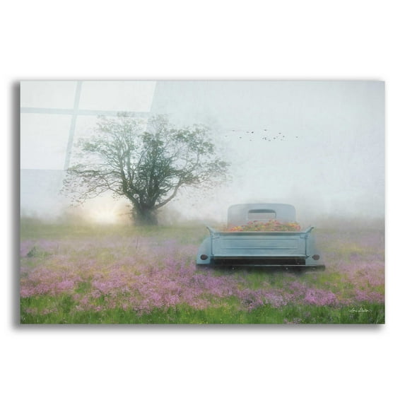 Epic Art 'Summer Wildflowers' by Lori Deiter Acrylic Glass Wall Art, 16"x12"