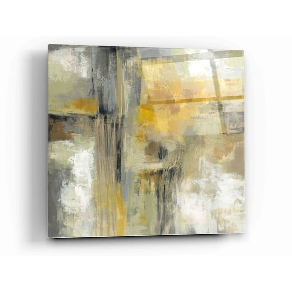 Epic Art 'Sun and Rain' by Silvia Vassileva, Acrylic Glass Wall Art, 12"x12"