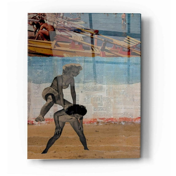 Epic Art 'Sweet Innocence' by DB Waterman, Acrylic Glass Wall Art, 16"x24"