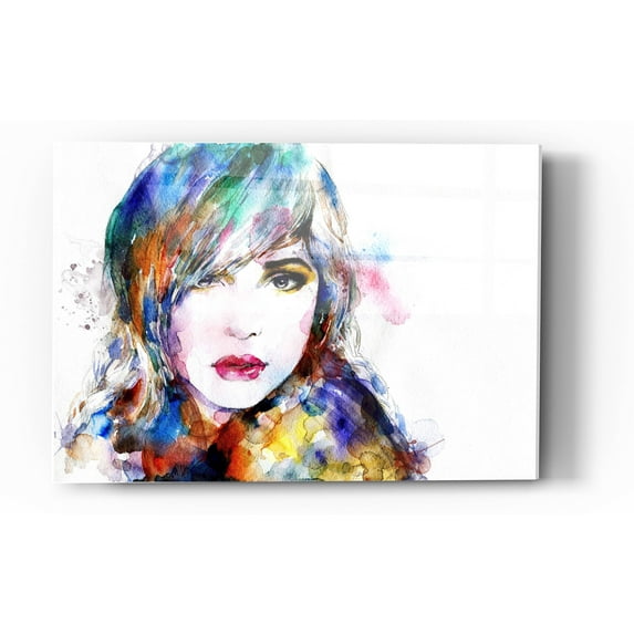 Epic Art 'Sweet Surrender' Acrylic Glass Wall Art, 24"x36"