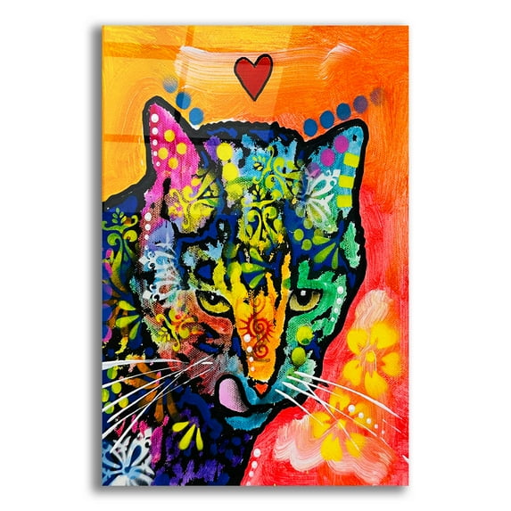 Epic Art 'Tasty Treat Love' by Dean Russo Acrylic Glass Wall Art, 12" x 16"