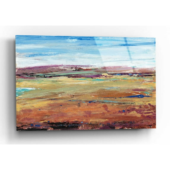 Epic Art 'Terra Vista I' by Tim O'Toole, Acrylic Glass Wall Art, 24"x16"