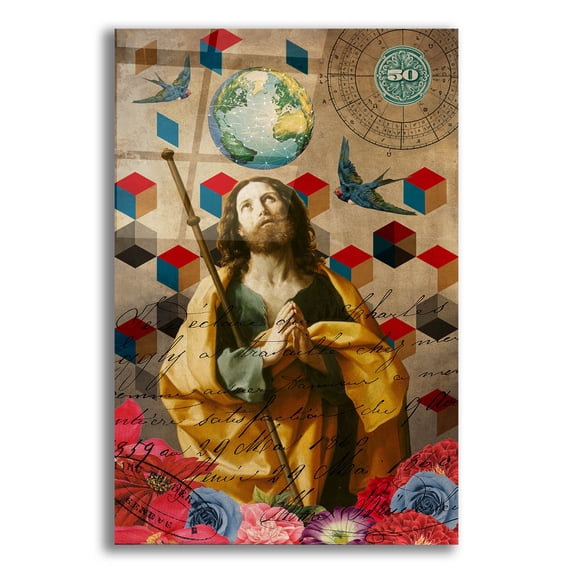 Epic Art 'The Alchemist' by Elo Marc, Acrylic Glass Wall Art, 12"x16"