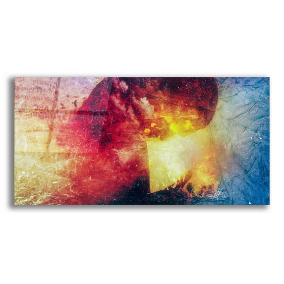 Epic Art 'The Earth Will Be Yours' by Mario Sanchez Nevado, Acrylic Glass Wall Art, 24"x12"