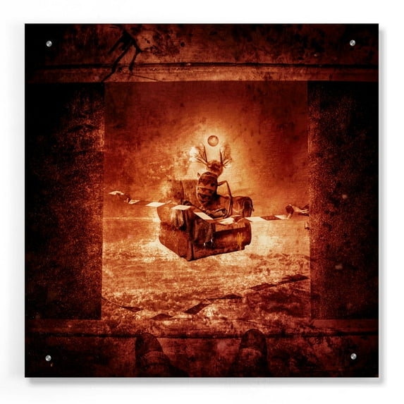 Epic Art 'The God That Failed' by Mario Sanchez Nevado, Acrylic Glass Wall Art, 24"x24"