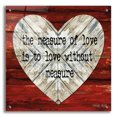 thumbnail image 1 of Epic Art 'The Measure of Love' by Cindy Jacobs, Acrylic Glass Wall Art, 24"x24", 1 of 8