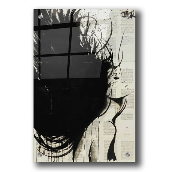 Epic Art 'The New Minstrel' by Loui Jover, Acrylic Glass Wall Art, 24"x36"