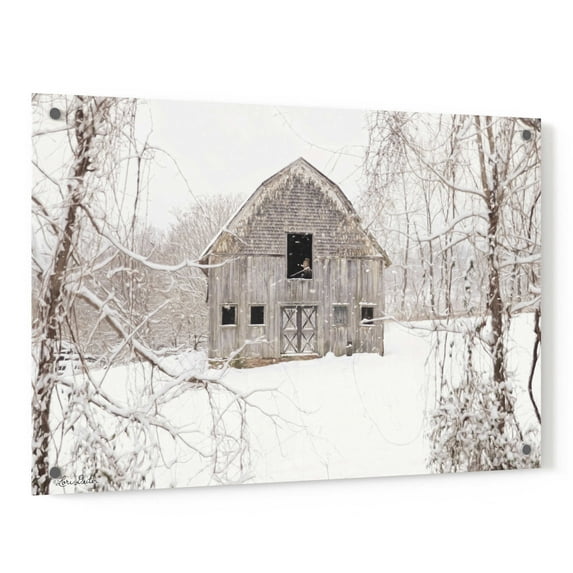 Epic Art 'The New Tenant' by Lori Deiter, Acrylic Glass Wall Art, 36"x24"