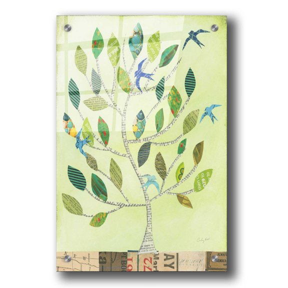 Epic Art 'The Seasons II' by Courtney Prahl, Acrylic Glass Wall Art, 24"x36"