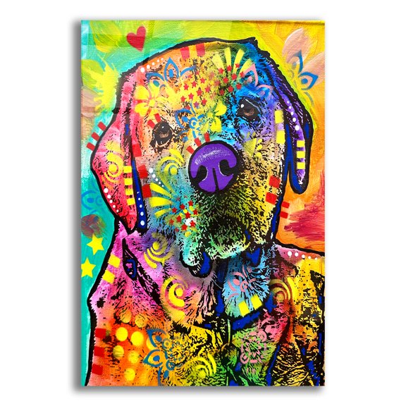 Epic Art 'The Warmth In Your Heart' by Dean Russo Acrylic Glass Wall Art, 12" x 16"