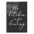 thumbnail image 1 of Epic Art 'This Kitchen is for Dancing' by Lettered & Lined, Acrylic Glass Wall Art, 12"x16", 1 of 8