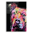 thumbnail image 1 of Epic Art 'Thoughtful Pit Bull' by Dean Russo, Acrylic Glass Wall Art, 12"x16", 1 of 8