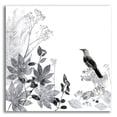 thumbnail image 1 of Epic Art ' Thoughtful Wattlebird' by Trudy Rice, Acrylic Glass Wall Art, 12"x12", 1 of 8