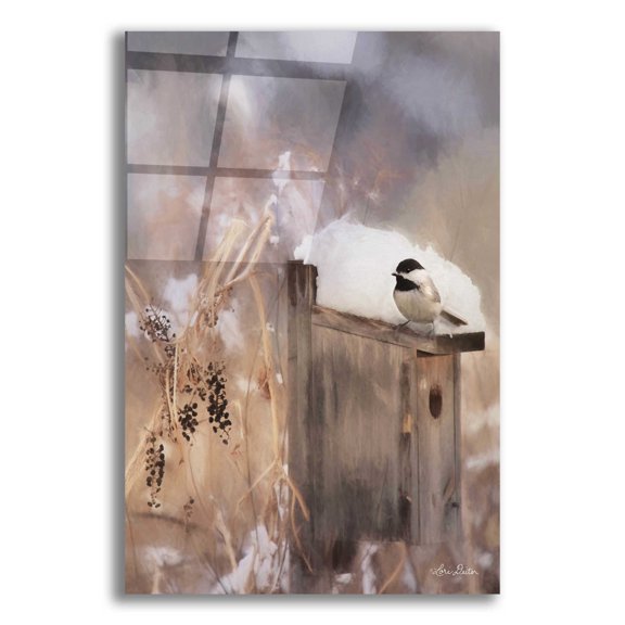 Epic Art 'Three Weeks Til Spring' by Lori Deiter Acrylic Glass Wall Art, 12"x16"