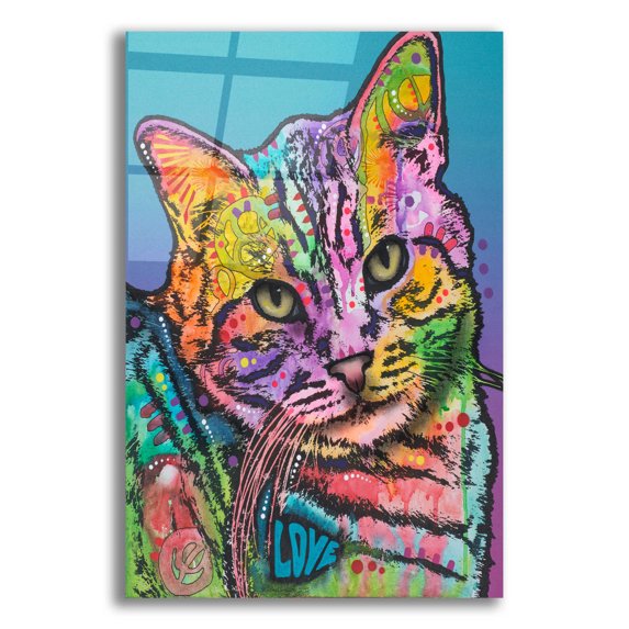 Epic Art 'Tigger' by Dean Russo, Acrylic Glass Wall Art, 12"x16"