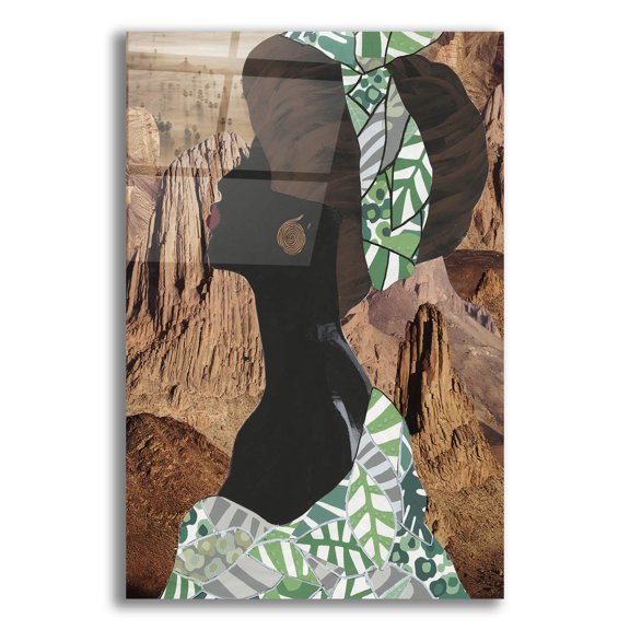 Epic Art 'Timeless Elegance 2' by Coco Good Acrylic Glass Wall Art, 12" x 16"