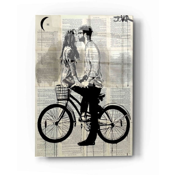 Epic Art 'Together' by Loui Jover, Acrylic Glass Wall Art, 12"x16"