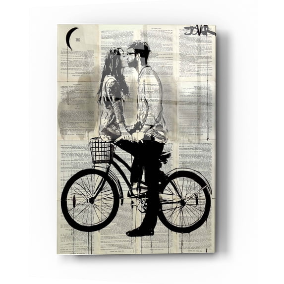 Epic Art 'Together' by Loui Jover, Acrylic Glass Wall Art, 24"x36"