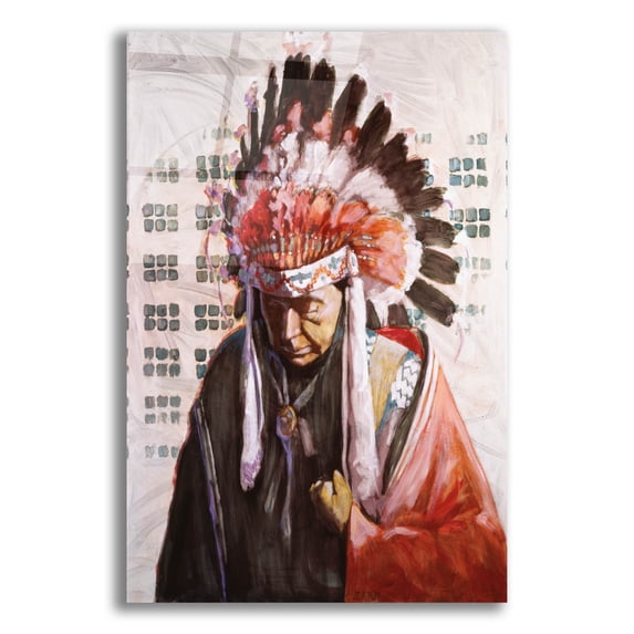 Epic Art 'Tone-Kei 3' by J. E. Knauf, Acrylic Glass Wall Art, 16"x24"