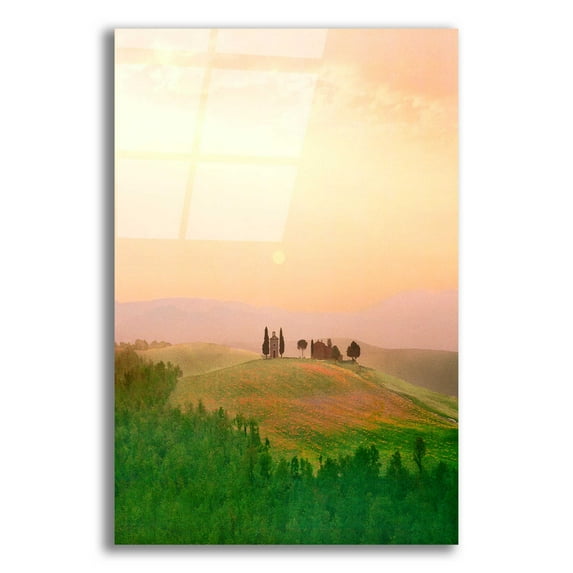 Epic Art 'Toscana Italia No. 717' by Alan Klug, Acrylic Glass Wall Art, 16"x24"