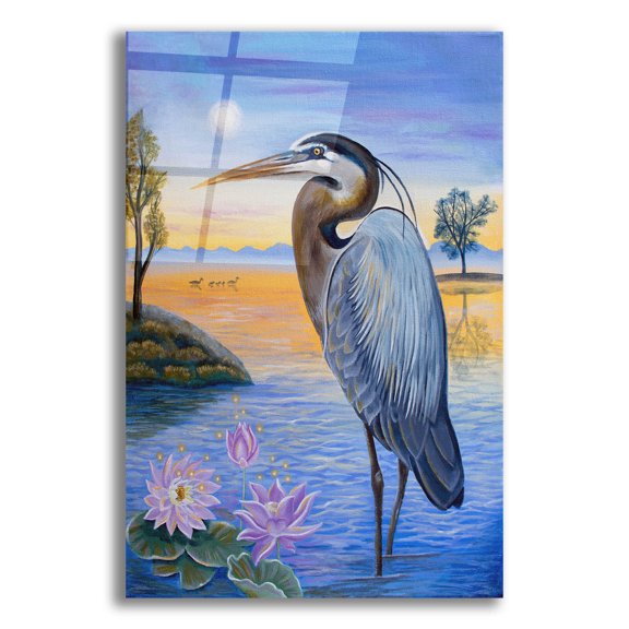 Epic Art 'Tranquility'  by Verena Wild Acrylic Glass Wall Art, 12" x 16"