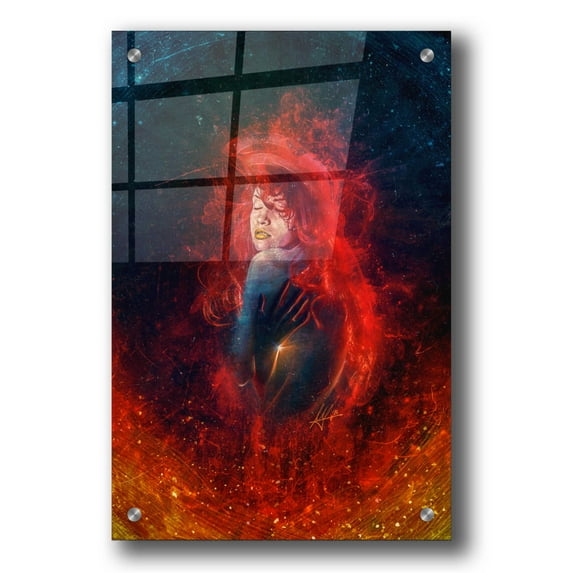 Epic Art 'Tremors' by Mario Sanchez Nevado, Acrylic Glass Wall Art, 24"x36"