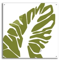 Epic Art ' Tribal Palm' by Trish Sierer, Acrylic Glass Wall Art, 36"x36"