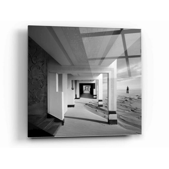 Epic Art 'Tunnel' by Dariusz Klimczak, Acrylic Glass Wall Art, 12"x12"