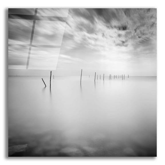 Epic Art 'Twenty Two Sticks' by Wilco Dragt, Acrylic Glass Wall Art, 12"x12"