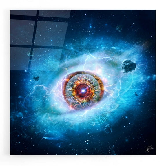 Epic Art 'Uncertain Fate' by Mario Sanchez Nevado, Acrylic Glass Wall Art, 12"x12"