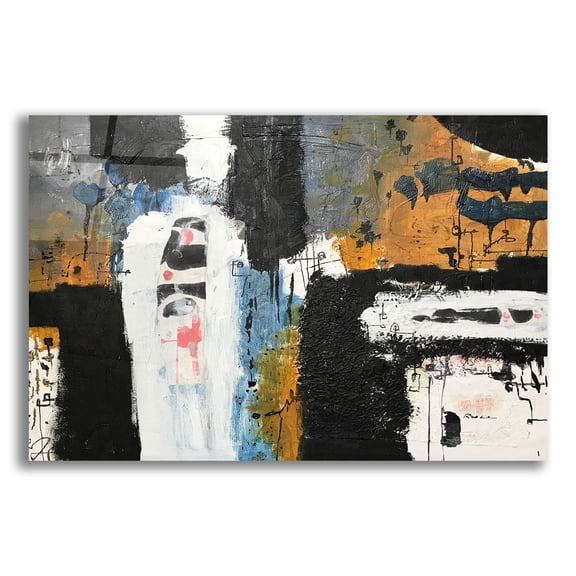 Epic Art 'Underground Rail' by Rich Lo Acrylic Glass Wall Art, 24" x 16"