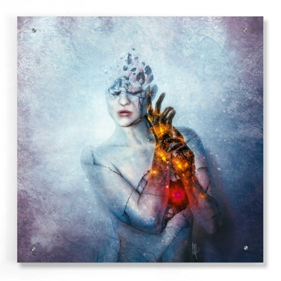 Epic Art 'Until You Break' by Mario Sanchez Nevado, Acrylic Glass Wall Art, 24"x24"