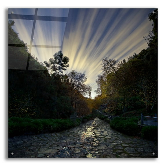 Epic Art 'Utopia' by SD Smart, Acrylic Glass Wall Art, 36"x36"