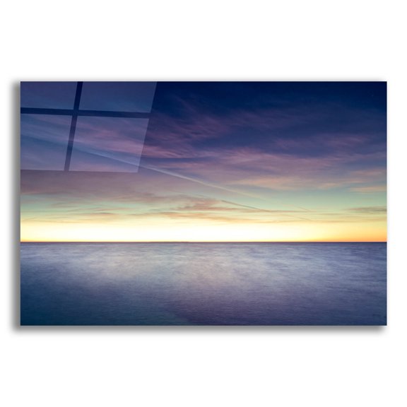 Epic Art 'Vanilla Sky' by SD Smart, Acrylic Glass Wall Art, 16"x12"