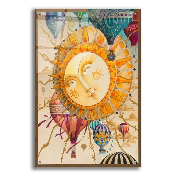 Epic Art 'Victorian Soaring' by David Galchutt, Acrylic Glass Wall Art, 24"x36"