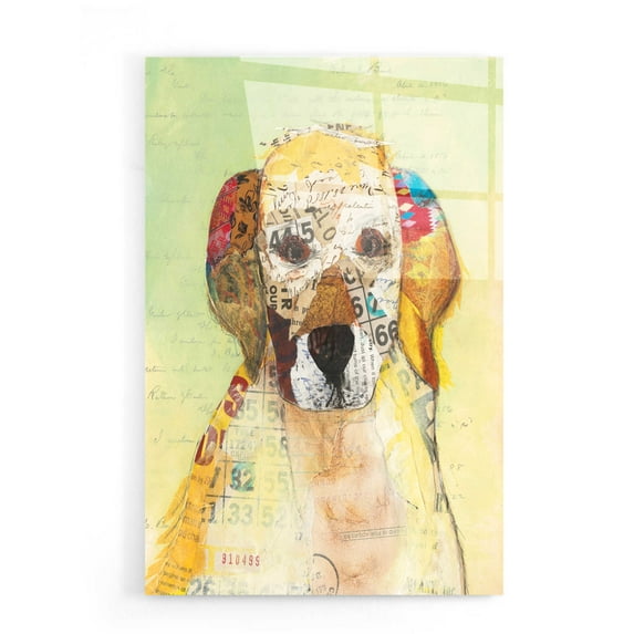 Epic Art 'Wanna Play I' by Courtney Prahl, Acrylic Glass Wall Art, 16"x24"