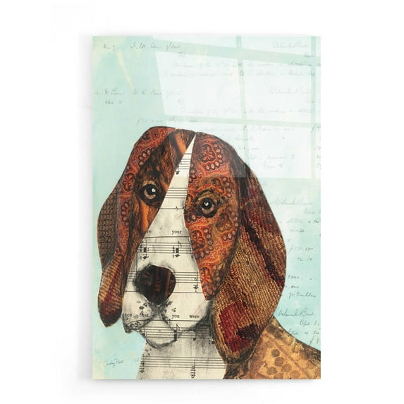 Epic Art 'Wanna Play III' by Courtney Prahl, Acrylic Glass Wall Art, 16"x24"