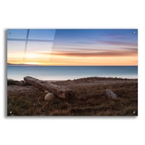 Epic Art 'Warm Winter’s Eve' by Chris Moyer, Acrylic Glass Wall Art, 36"x24"