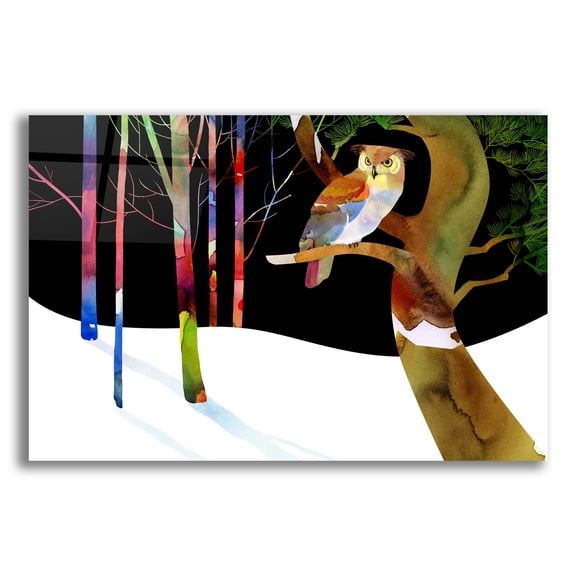 Epic Art 'Watch' by Rich Lo Acrylic Glass Wall Art, 16" x 12"