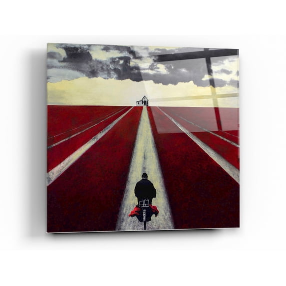 Epic Art 'We'Ll Meet Again' by DB Waterman, Acrylic Glass Wall Art, 24"x24"