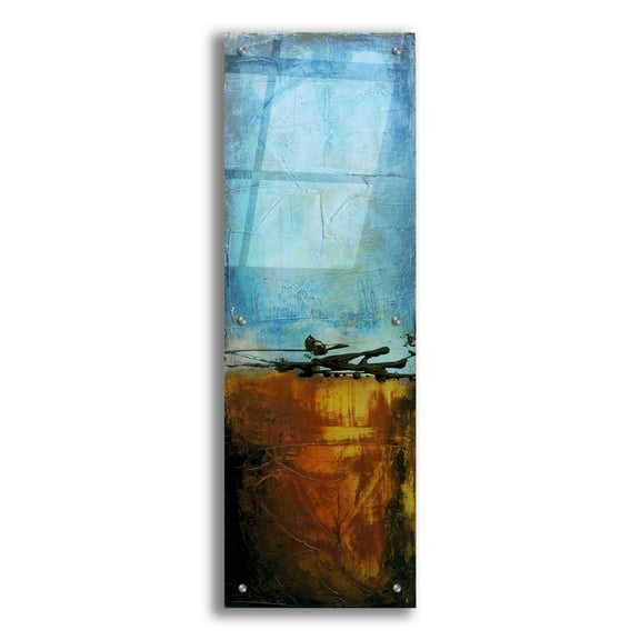 Epic Art  'West Side Affair II' by Erin Ashley, Acrylic Glass Wall Art, 12"x36"