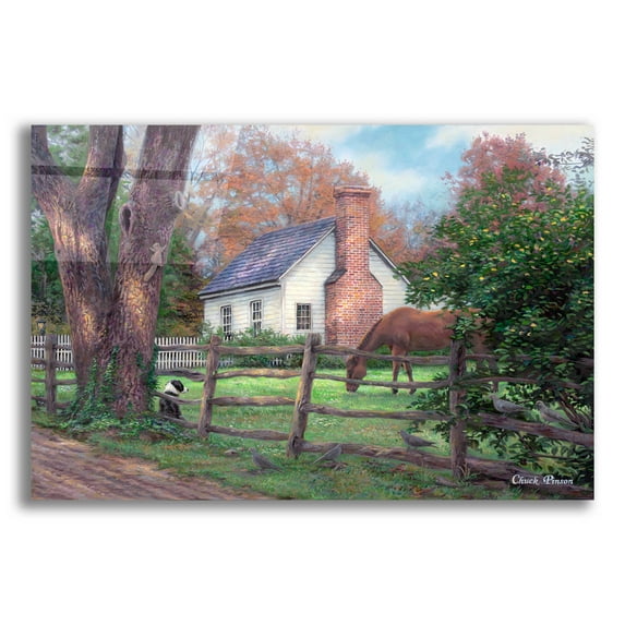 Epic Art 'Where Time Moves Slower' by Chuck Pinson, Acrylic Glass Wall Art, 16"x12"