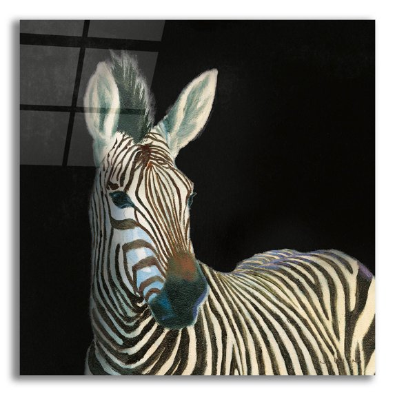 Epic Art 'Wild And Free 6 Black Sq' by James Wiens Acrylic Glass Wall Art, 12" x 12"