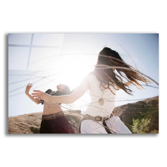 Epic Art 'Wild Spirit Women' by Elena Ray, Acrylic Glass Wall Art, 16"x12"