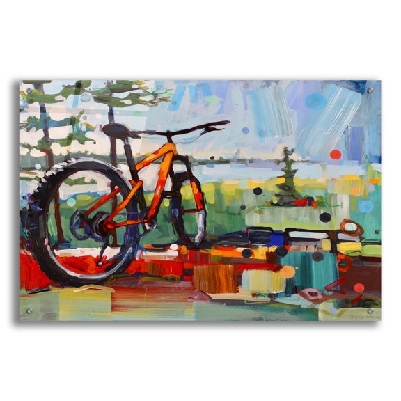 Epic Art ' Wilder' by Adam Swanson, Acrylic Glass Wall Art, 36"x24"