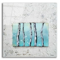 Epic Art 'Window to Nature III' by Britt Hallowell, Acrylic Glass Wall Art, 12"x12"