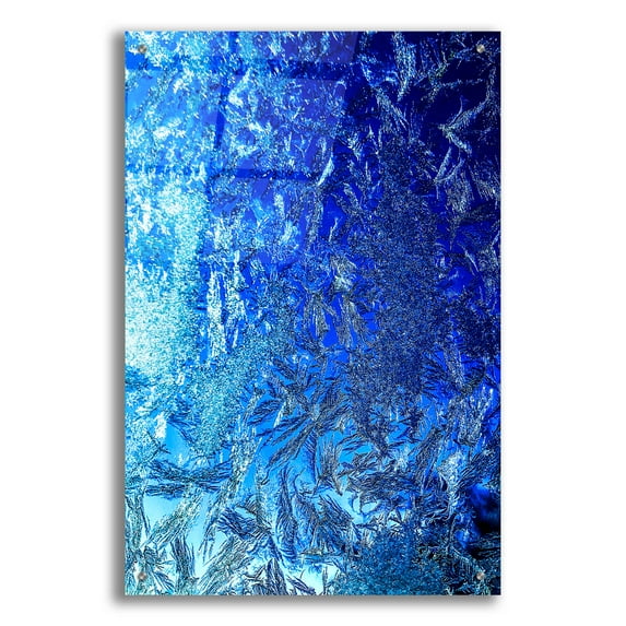 Epic Art 'Windshield Ice Blue 1' by IMB, Acrylic Glass Wall Art, 24"x36"